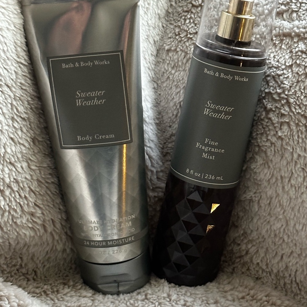Bath and Body Works Body Cream and Body Spray